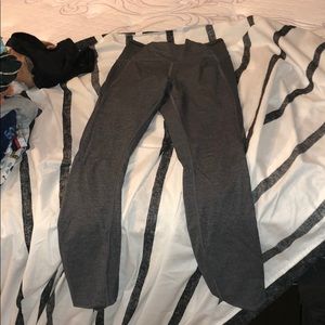 grey lululemon leggings (size 4)